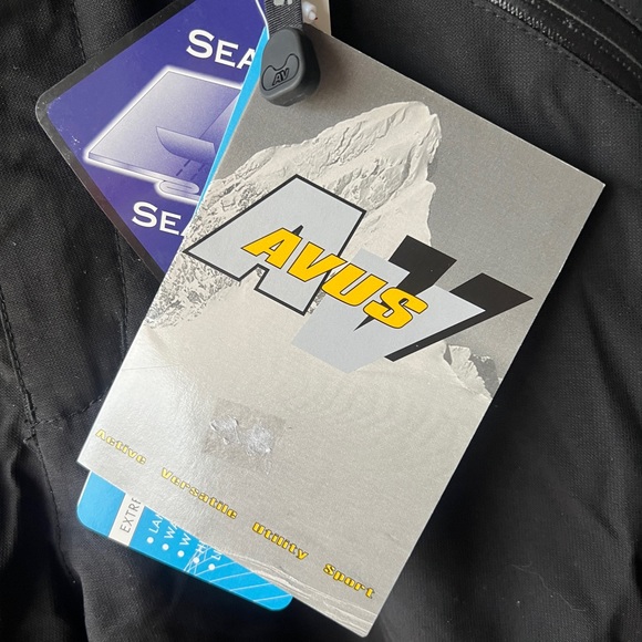 NWT Men’s Avus Touring Pants Black Waterproof Breathable Weather Barrier Medium - Picture 7 of 11